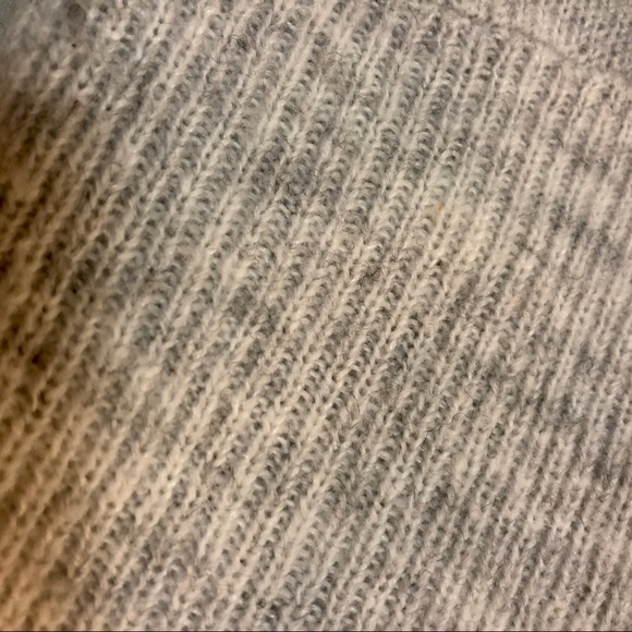 SOLD - H&M grey marbled knit sweater dress - Picture 6 of 8